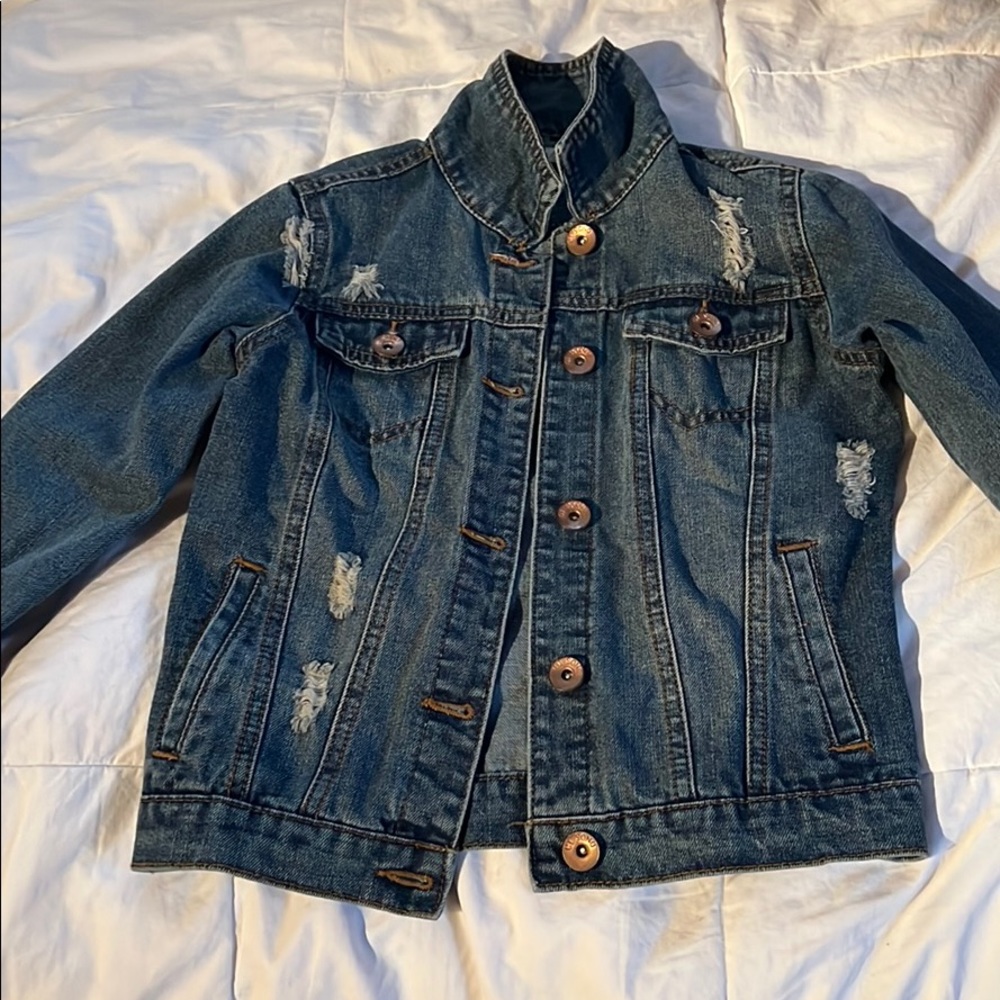 Girls Jean Jacket - Picture 3 of 3